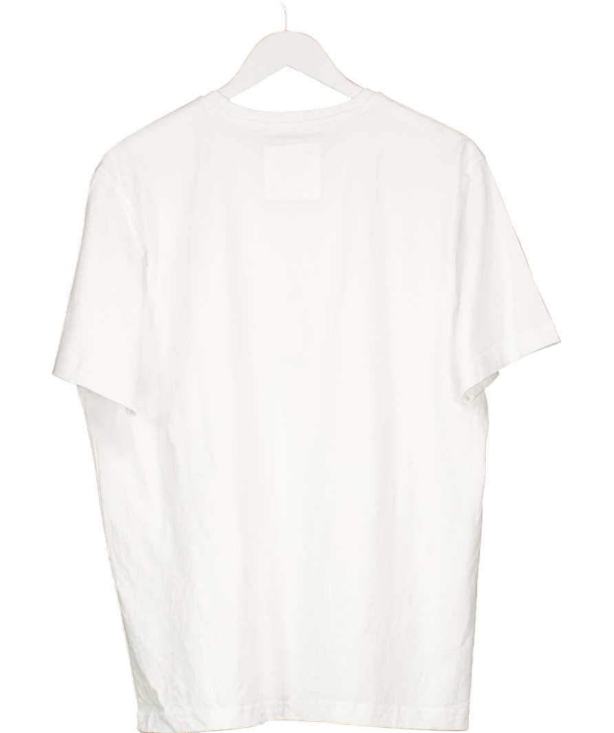 Crew Clothing Company White Round Neck Tee UK XL