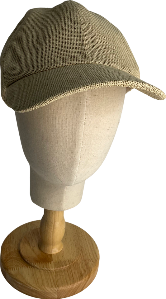 H&M Beige Straw Cap UK M/L