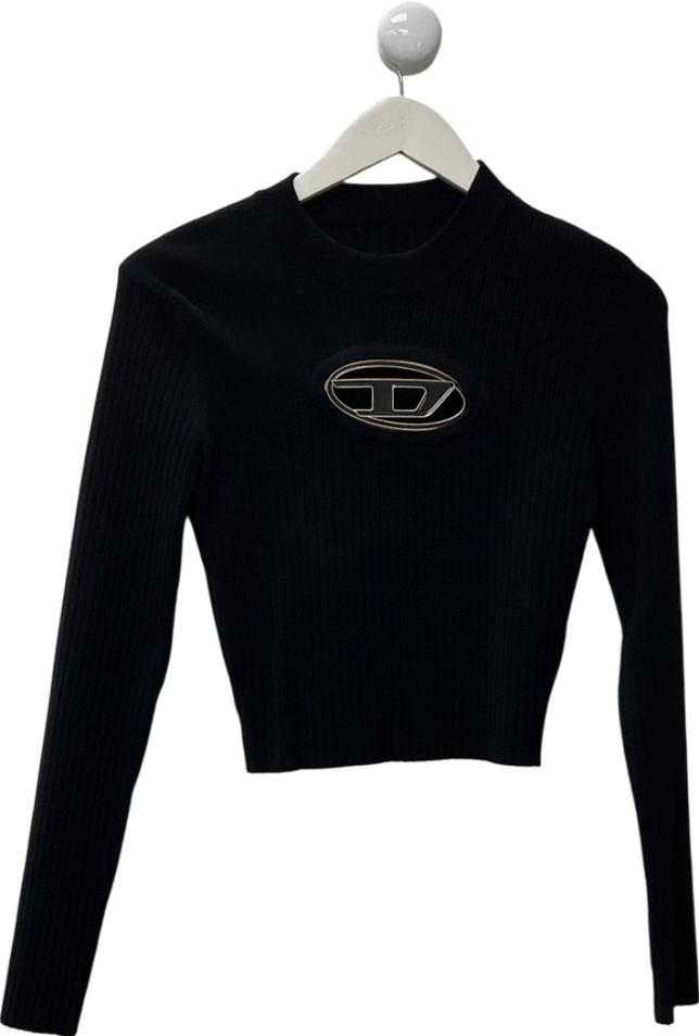 Diesel Black M-areesa T-shirt UK L