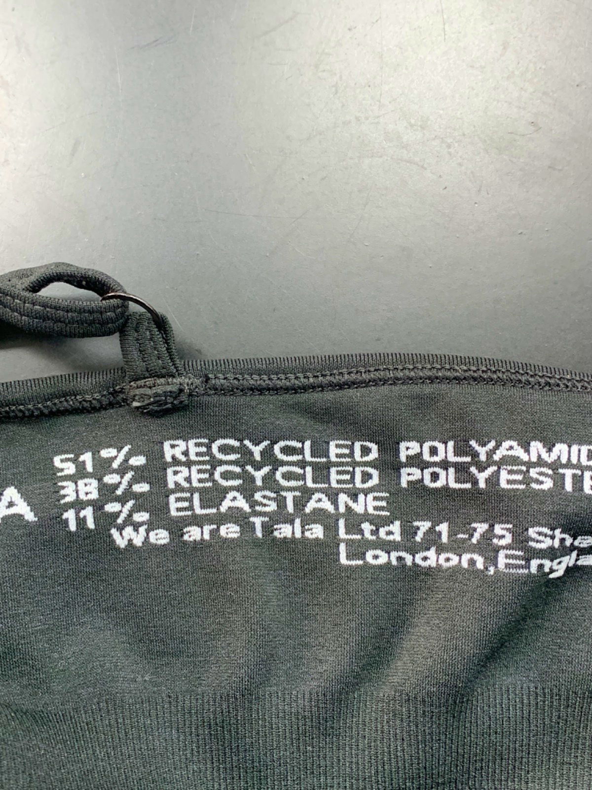 TALA Black Sculpt Seamless Unitard UK S