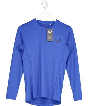 Castore Blue Long Sleeve Baselayer Top UK M