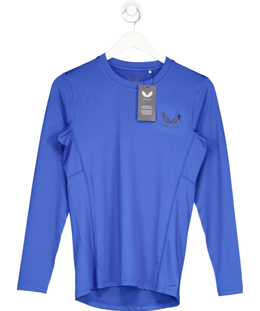 Castore Blue Long Sleeve Baselayer Top UK M