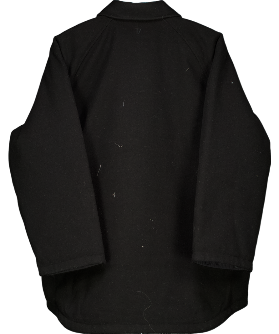 T/ALA Black Quilted Reversible Barn Jacket UK S