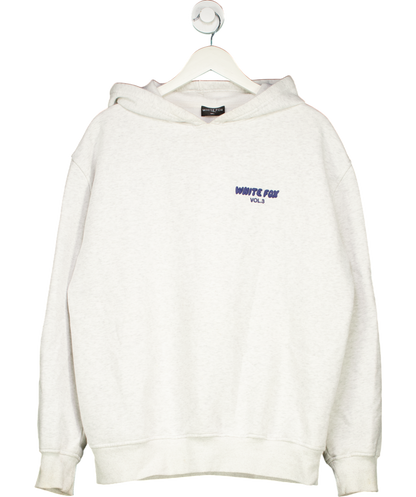 White Fox Offstage Hoodie Mineral Grey UK M/L