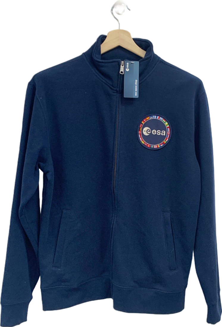 Russell Navy ESA Full-Zip Sweatshirt UK L