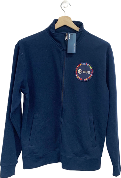 Russell Navy ESA Full-Zip Sweatshirt UK L