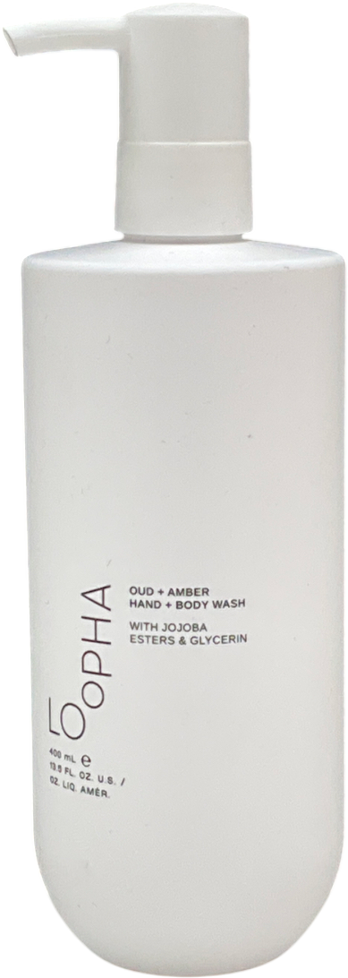 lo opha Oud + Amber Hand + Body Wash 400ml