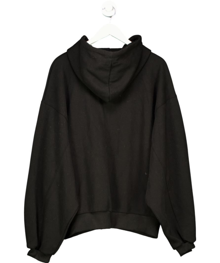 Void Black Zip Up Hoodie UK M