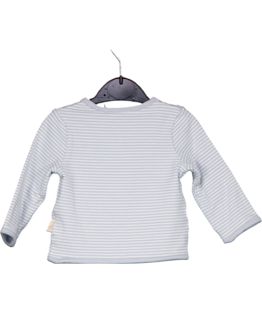 sophie la girafe Blue Striped Reversible Jacket 0-3 Months