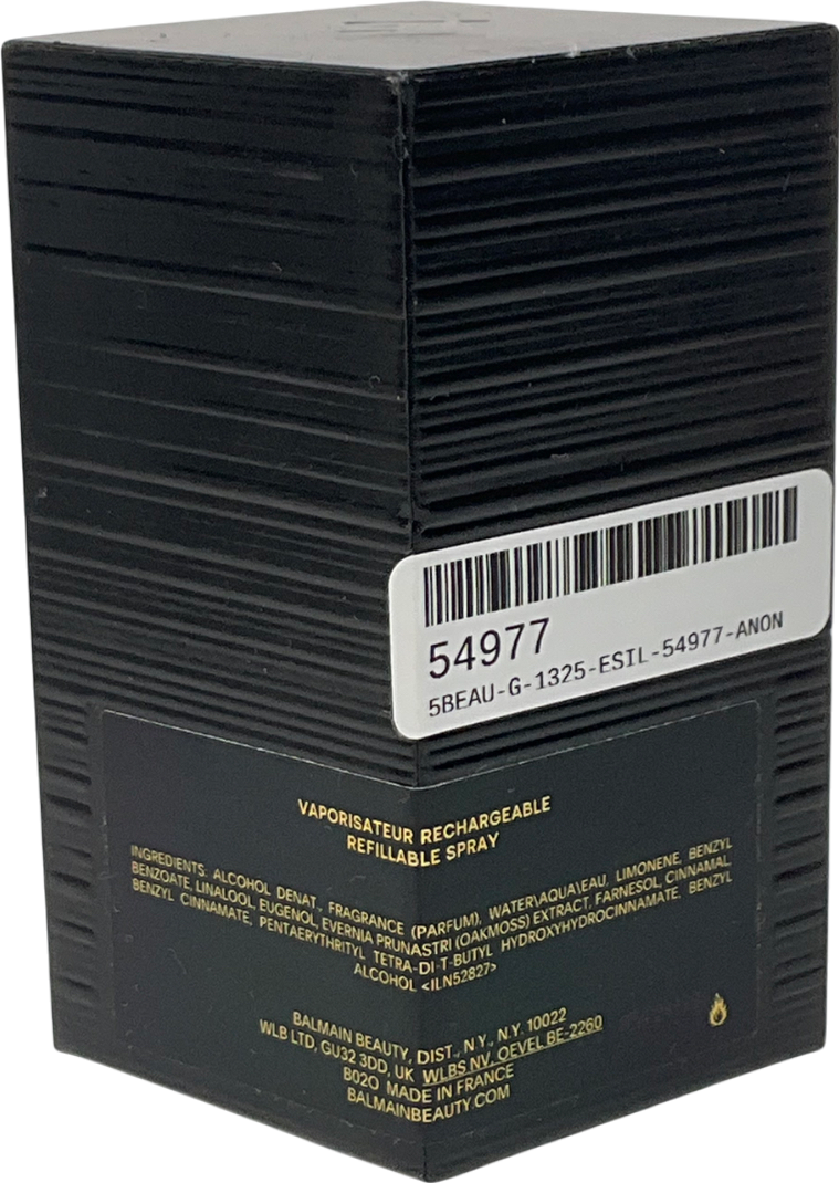 Balmain Sel D'ambre Eau De Parfum Sel D Ambre 50ml