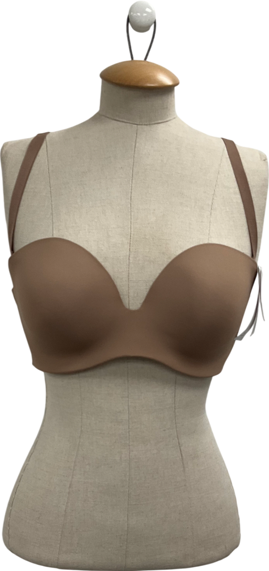 Simone Pérèle Beige Essentiel Multi-position Strapless Bra UK 36D