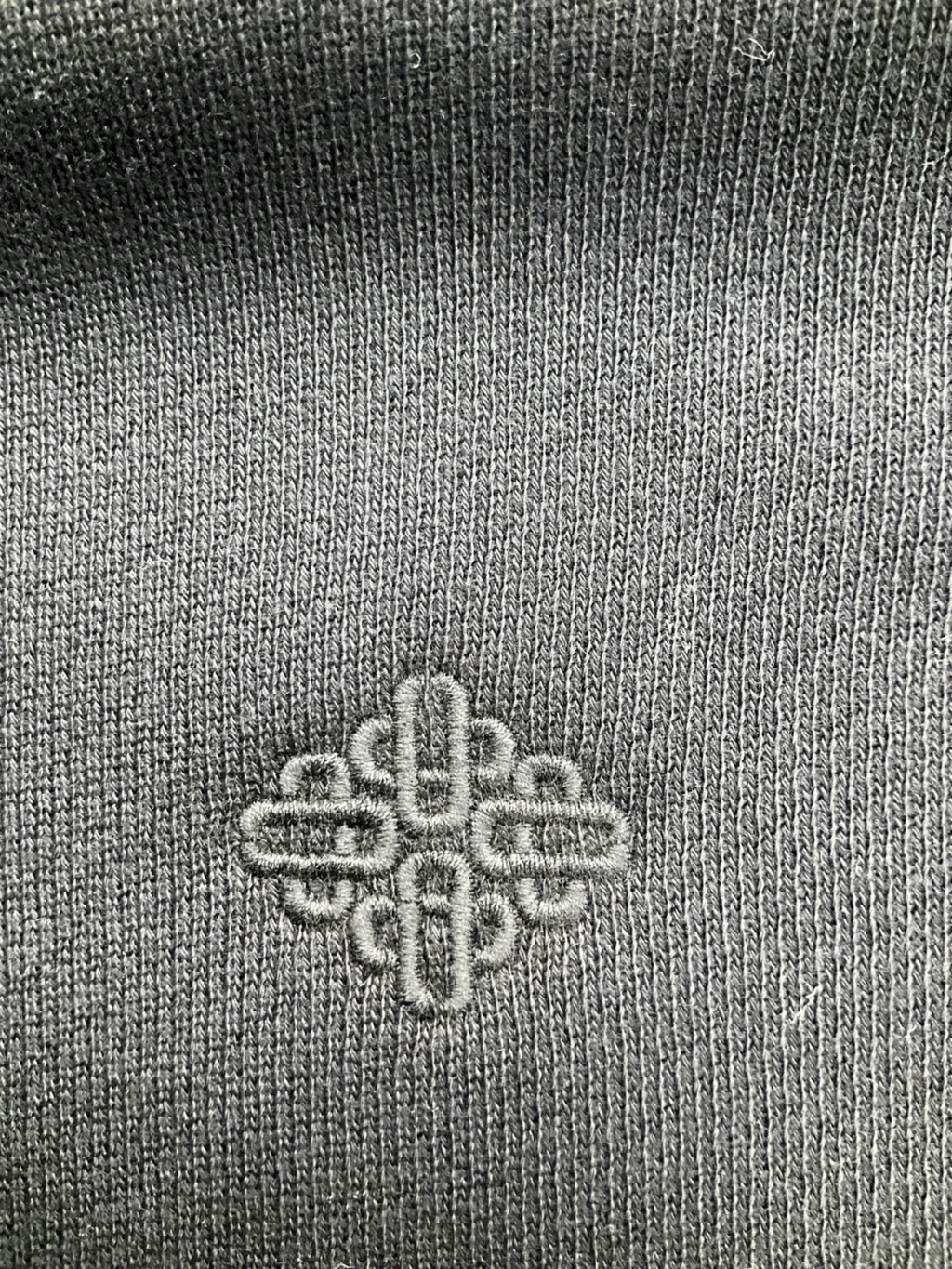 The Couture Club Black Embroidered Logo Sweater UK 10