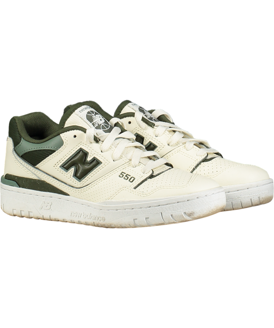 New Balance Cream & Green 550 Shoes UK 5 EU 38 👠