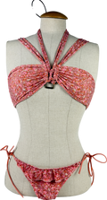 Love Stories Pink Distrust Floral Bikini UK 6