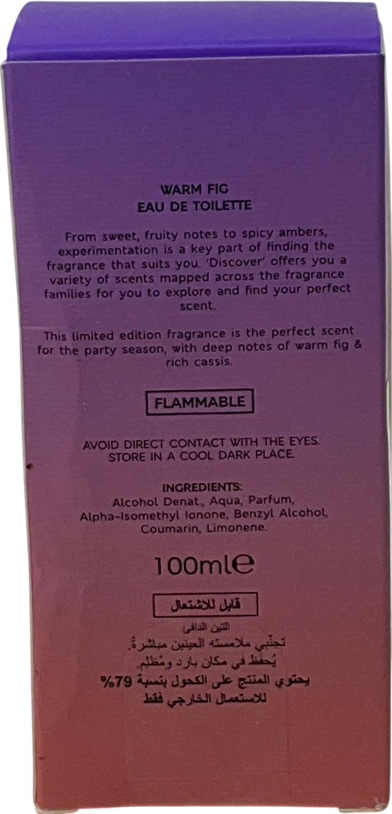 discover Warm Grit Perfume Warm Fig 100ml