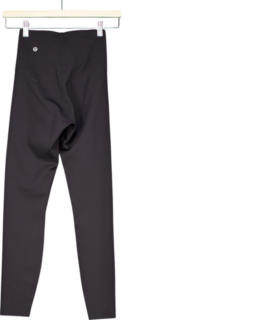 Lululemon Black High Rise Crop Leggings Us4 UK 8