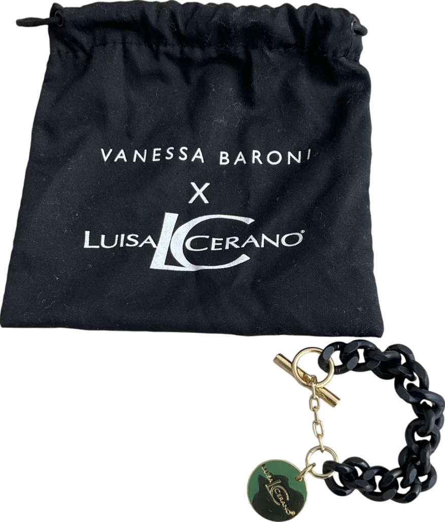 Luisa Cerano Metallic X Vanessa Baroni Flat Chain Bracelet One Size