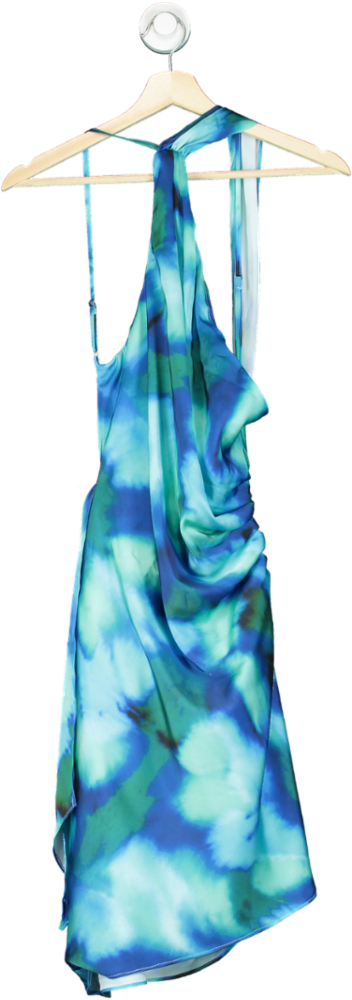 LEXI Blue Lyra Dress Print UK 12