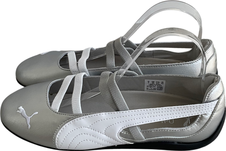 Puma Metallic Speedcat Ballet Pumps UK 6 EU 39 👠