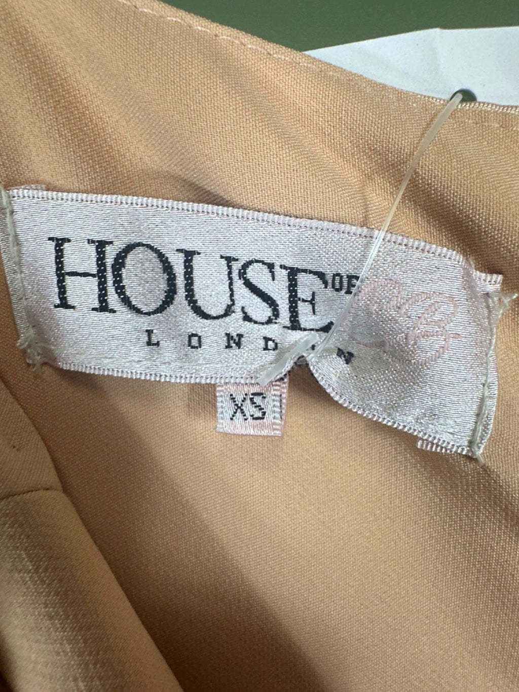 House of CB Beige Sleeveless Maxi Dress UK XS