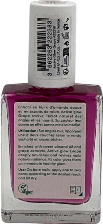 manucrist Active Glow Polish Grape 15ml