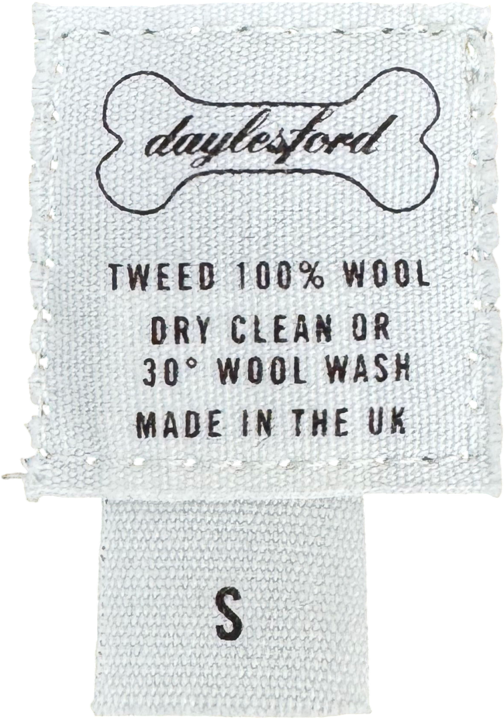 Daylesford Green Tweed Dog Bandana - For Dogs UK S