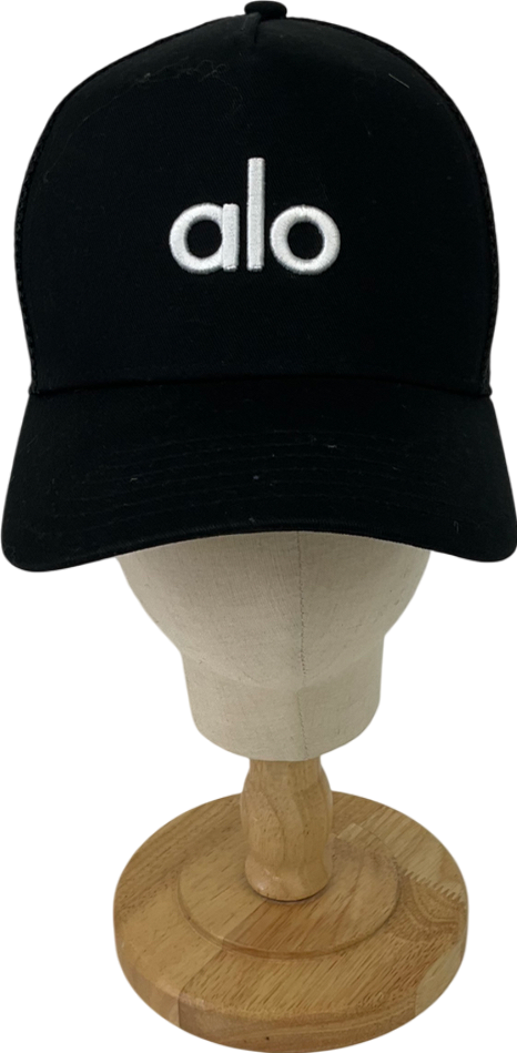 alo yoga Black Off Duty Cap One Size