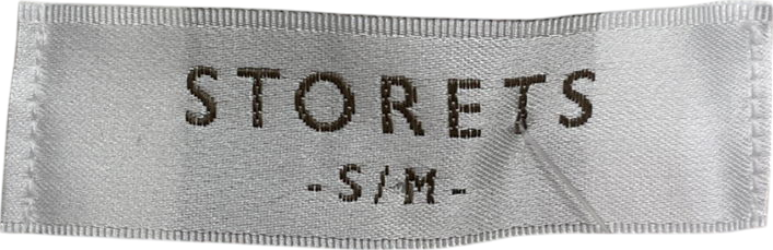 storets White Distressed Cropped Shirt UK S/M