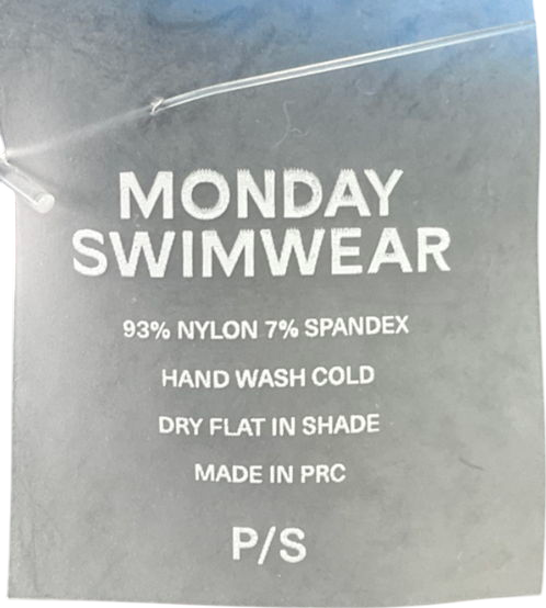 Monday Swimwear Blue South Beach Crochet Sarong UK S