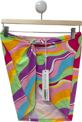 White Fox Multicoloured Sweet Sunset Twist Skirt UK XS/S