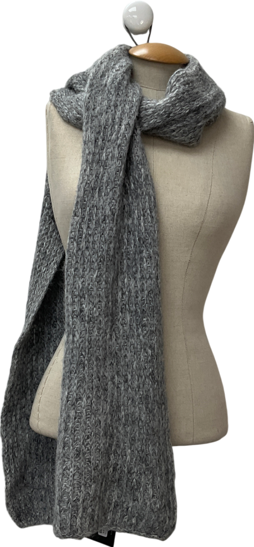 Ba&sh Grey knit Scarf One Size