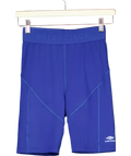 Balenciaga Blue Athletic Cut Shorts UK S