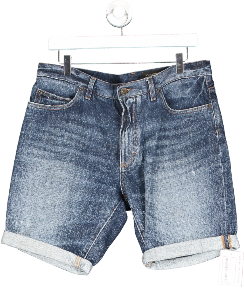 Dolce & Gabbana Blue Denim Shorts W35
