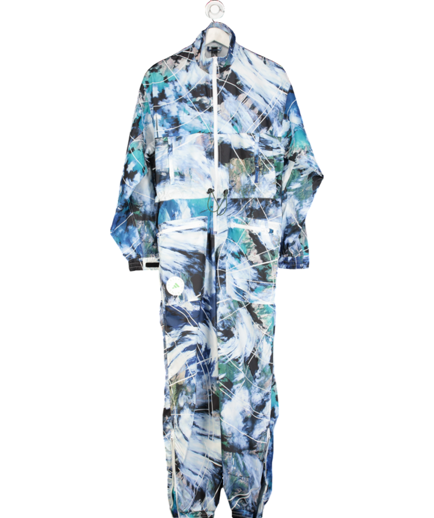Adidas by Stella Mccartney Blue True Casuals All In One Jumpsuit UK S