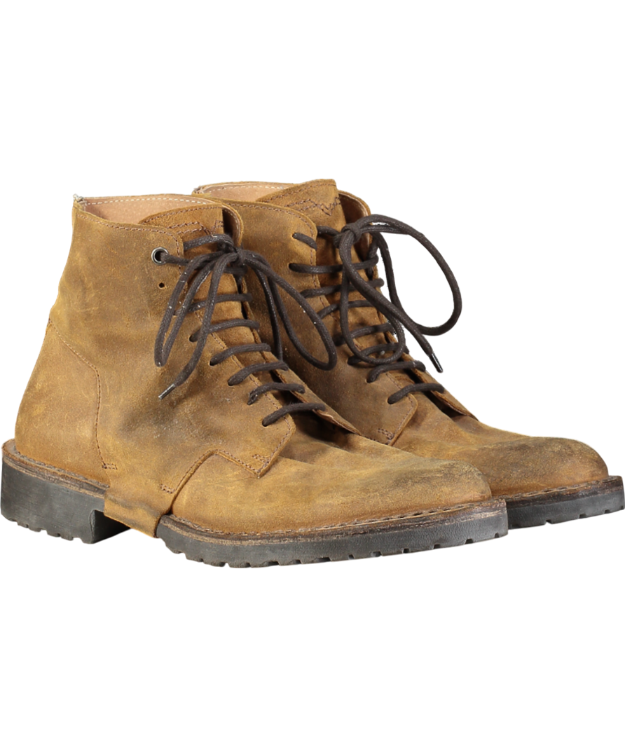 Diesel Brown Suede Ankle Boots UK 9 EU 43 👞