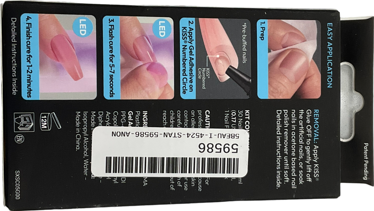 kiss Salon X-tend Nails One size