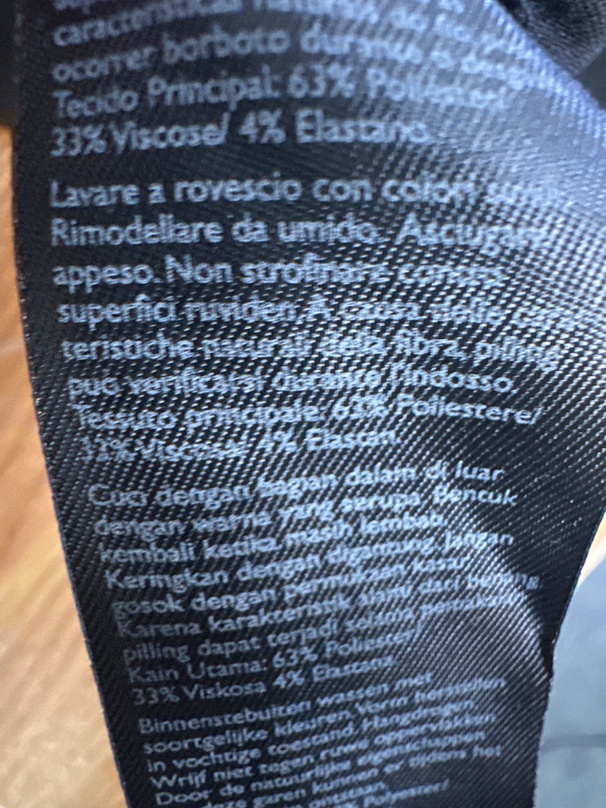 Jack Wills Black Pleated Skirt UK 10