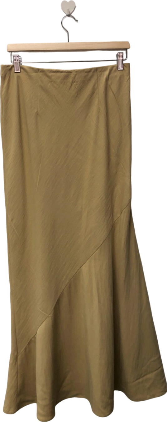H&M Beige Long Skirt Medium