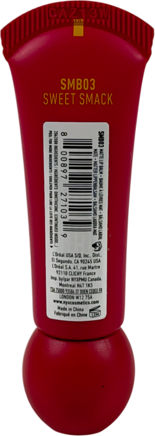 NYX Smushy, Matte Lip Balm Sweet Smack 8ml