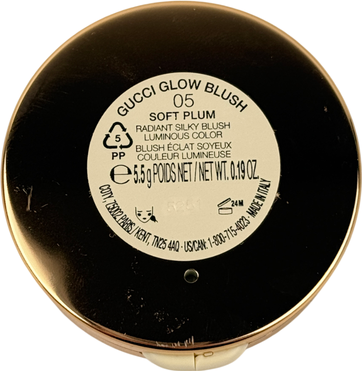Gucci Beauty Glow Powder Blush 05 Soft Plum 5.5g
