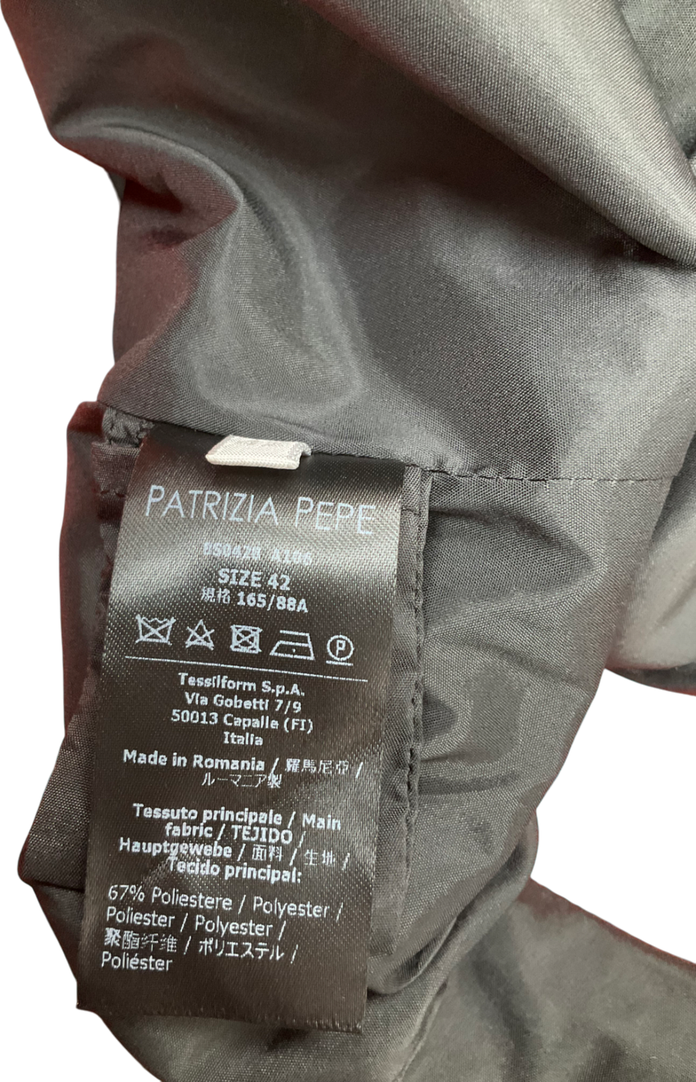 Patriziapepe Orange Single Breasted Blazer UK 14