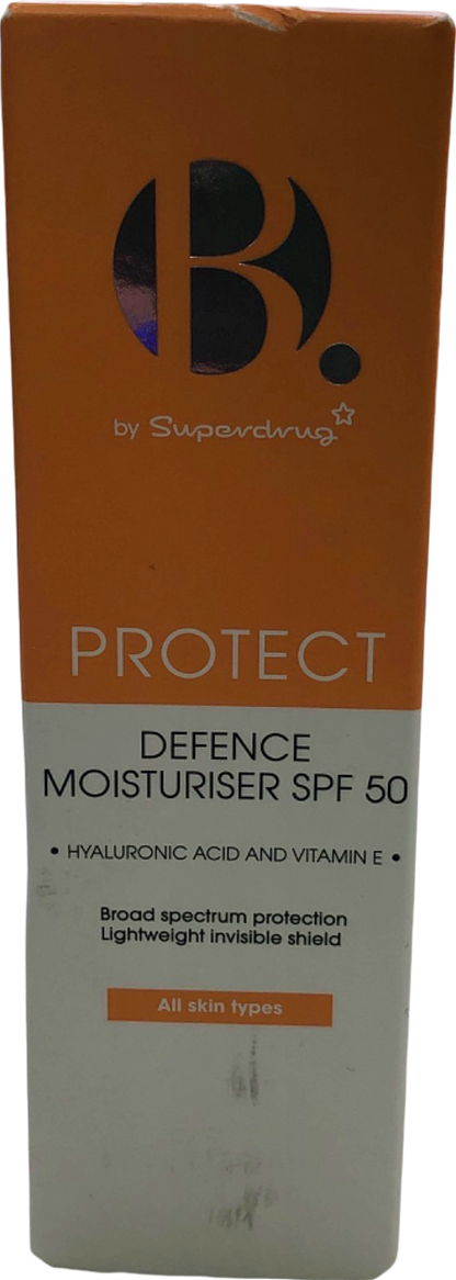 Superdrug Defence Moisturiser SPF 50 50ml