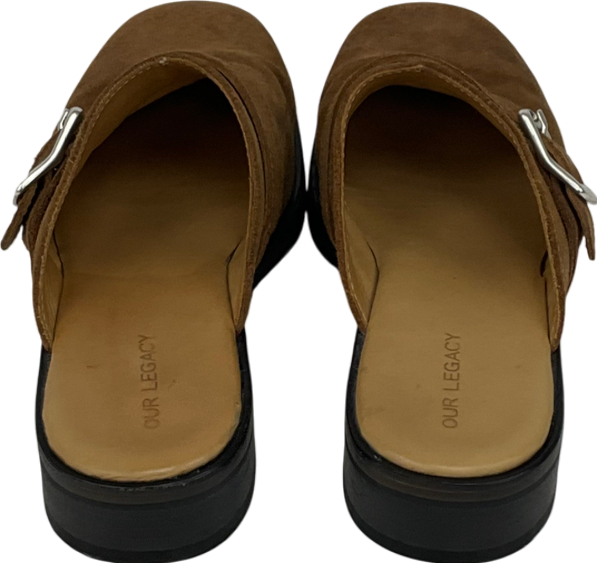 Our Legacy Brown Caminon Mules UK 9 EU 43 👞