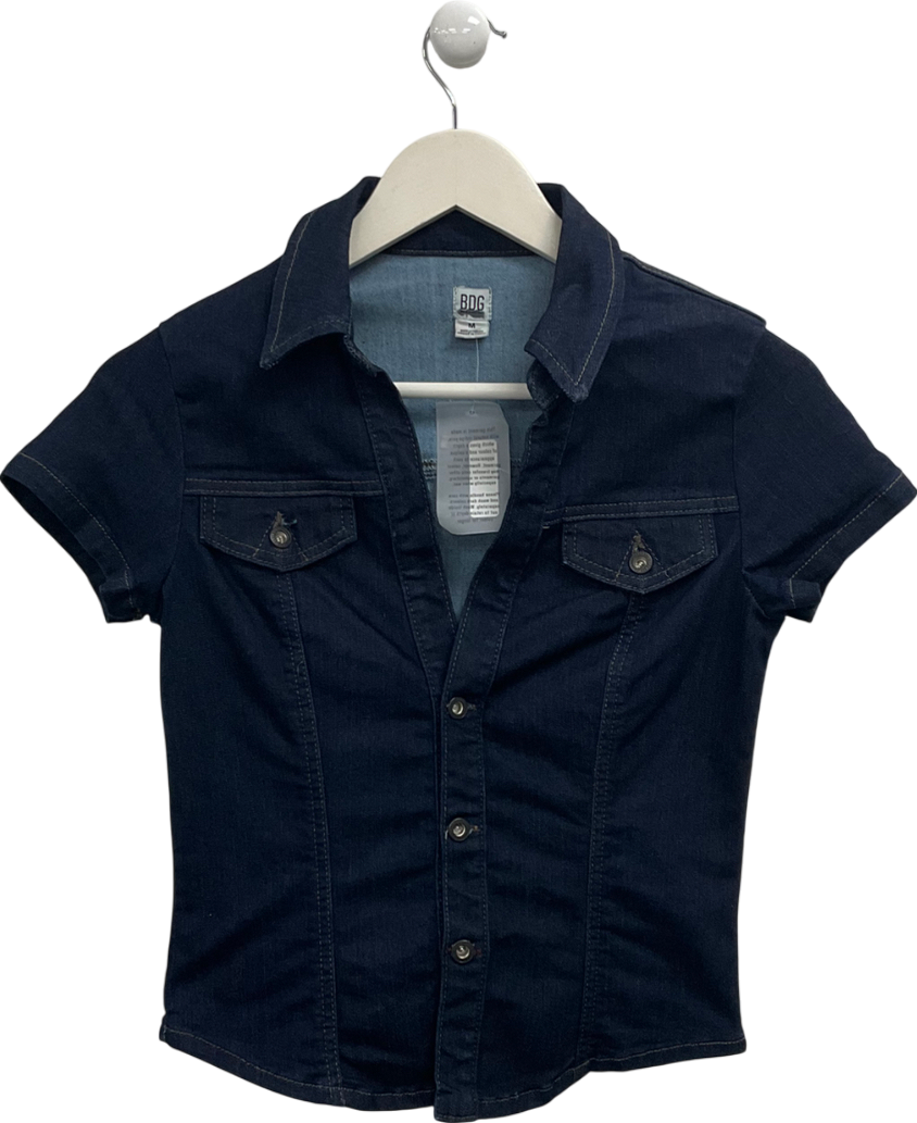 Urban Outfitters Blue Polly Denim Shirt UK M