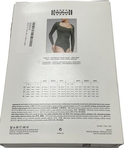 Wolford Green Esmerelda String Body UK M