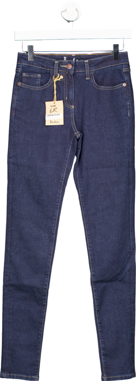 Boden Dark Blue Regular Fit Jeans Size 6R