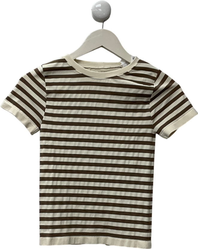 ASOS Beige Seamless Sculpting Baby Tee UK S