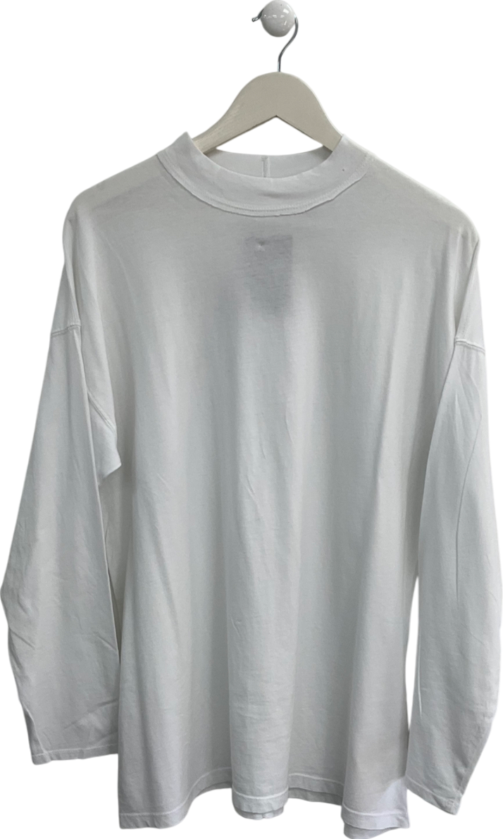 We The Free White Nina Long Sleeve Tee UK S