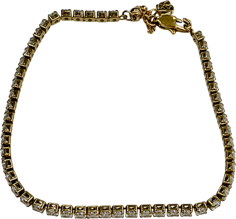 Abbott Lyon Metallic Tennis Bracelet (gold) One Size