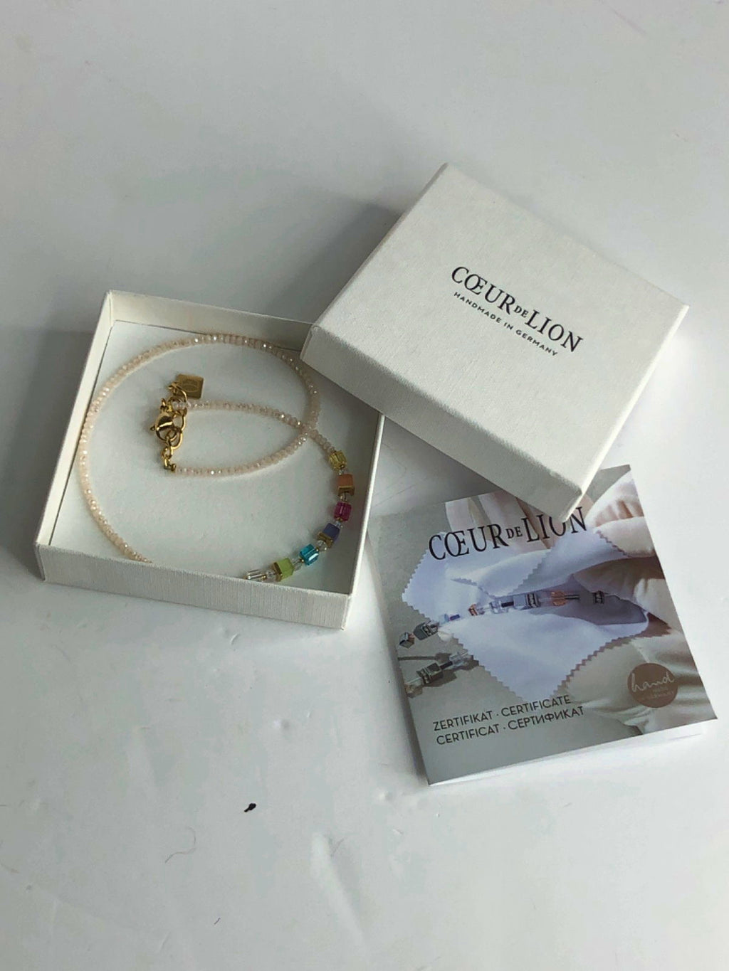 COEUR DE LION Multicoloured Beaded Necklace